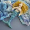 felted mermaid